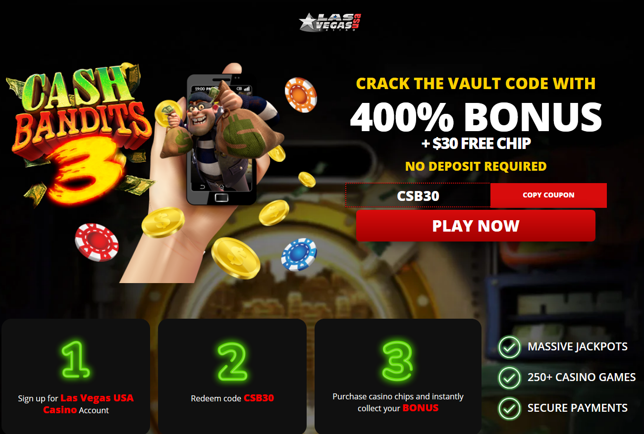 400% WELCOME BONUS + $30 FREE
                                          CHIP